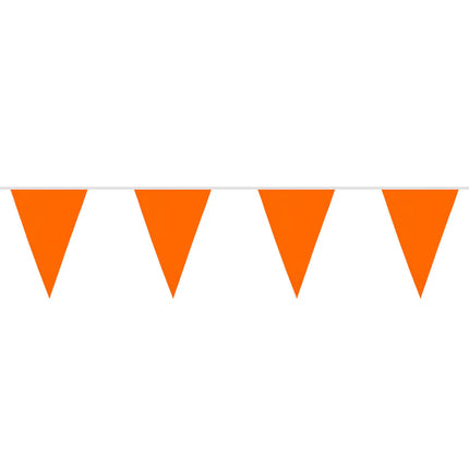 Flagline i polyester, orange (26 x 18 cm) (6 m)
