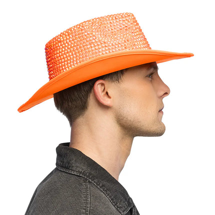 Cowboyhat Aurora neonorange UV