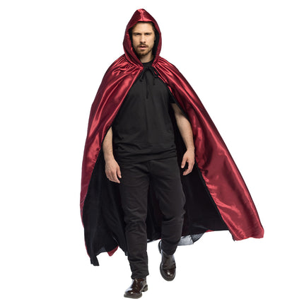Halloween-kappe, sort og rød, »Creature Of The Night«