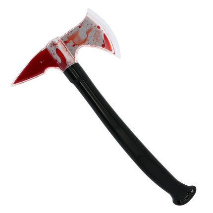 Halloween-legetøjsøkse med blod, 34 cm