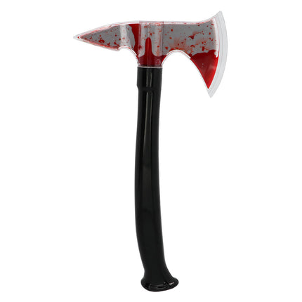 Halloween-legetøjsøkse med blod, 34 cm