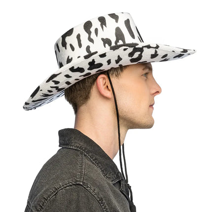 Cowboyhat med vild ko