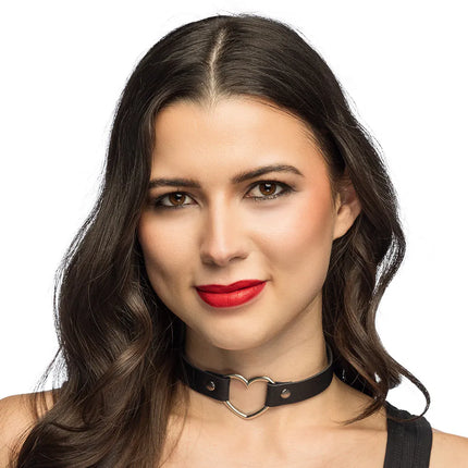 Choker med hjerte