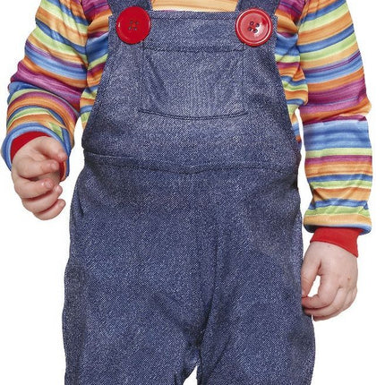 Halloween-kostume Baby fræk dukke
