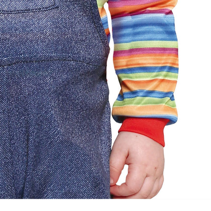 Halloween-kostume Baby fræk dukke