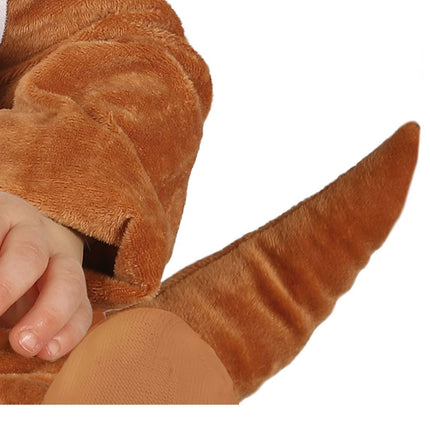 Dinosaur-dragt til baby