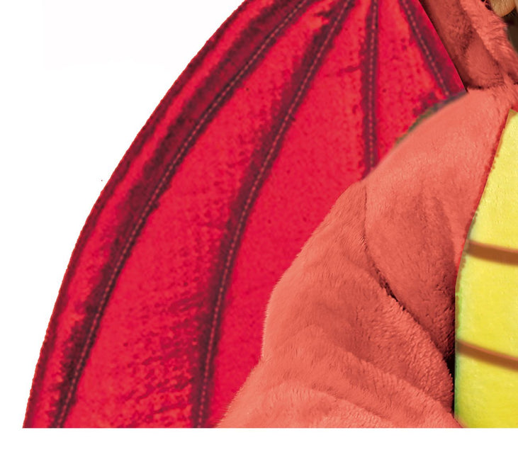 Draak Kostuum Baby Rood