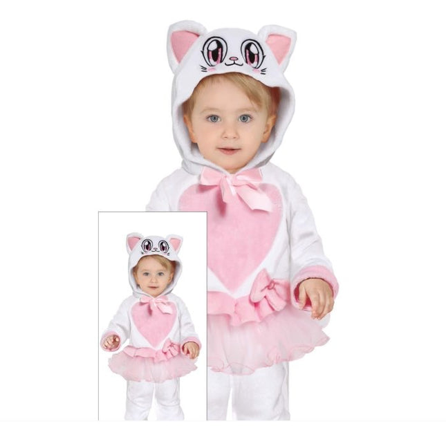 Kattekostume baby