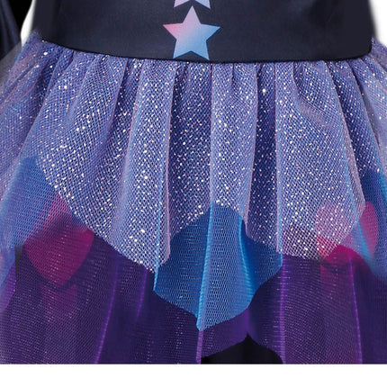 Halloween-kostume babyskelet lyserød