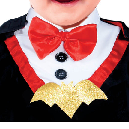 Vampyr halloweenkostume baby