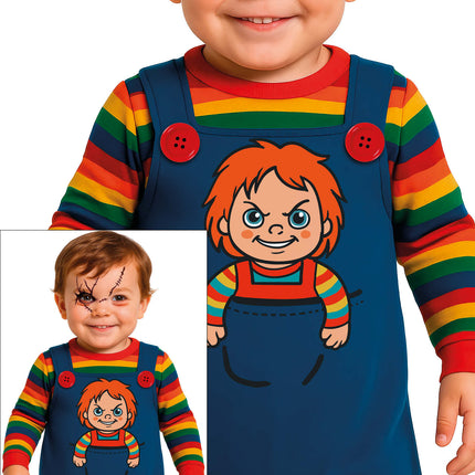 Halloween-kostume: Baby Chucky