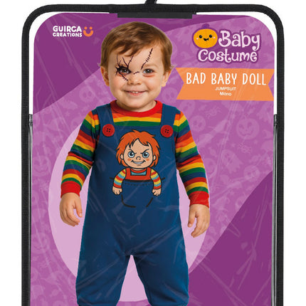 Halloween-kostume: Baby Chucky