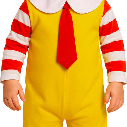 Halloween-kostume til baby: McDonald’s-klovn