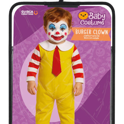 Halloween-kostume til baby: McDonald’s-klovn