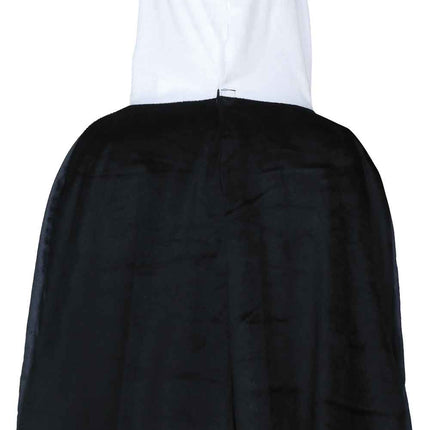 Halloween-poncho til baby – skelet