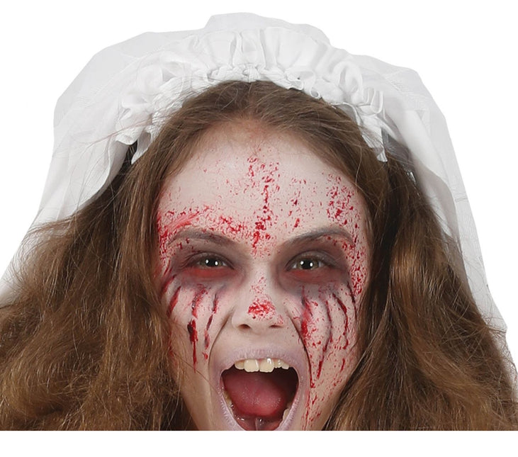 Halloween-kostume barn blodig kvinde
