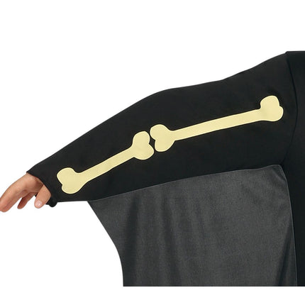 Halloween kostume barn flagermus skelet