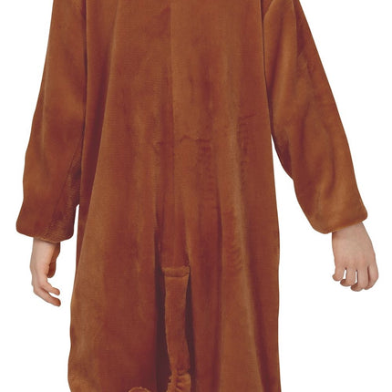Monkey Onesie Barn Brun 5-6 år | 110-115cm