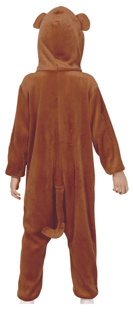 Monkey Onesie Barn Brun 5-6 år | 110-115cm
