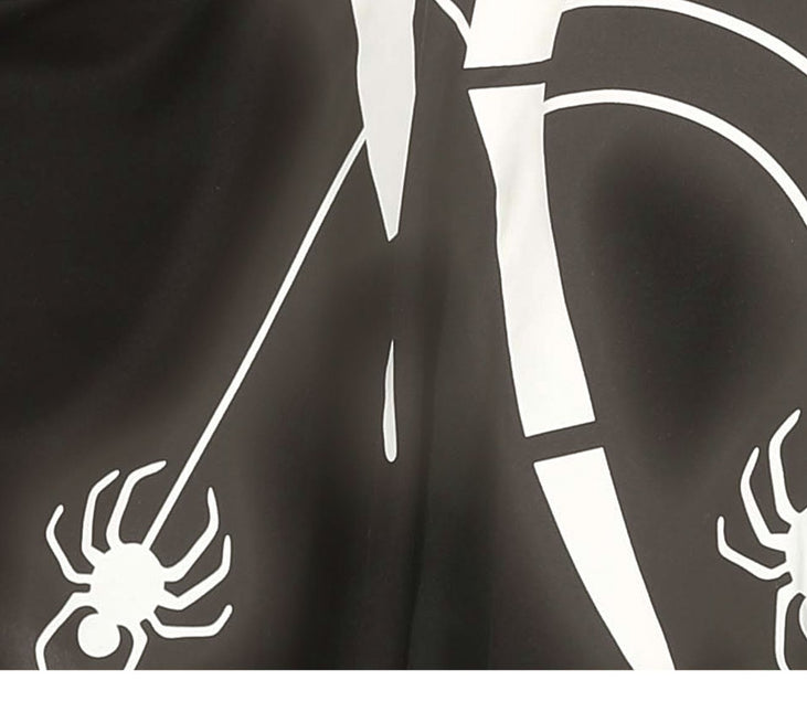 Edderkop halloweenkostume barn lyser i mørket