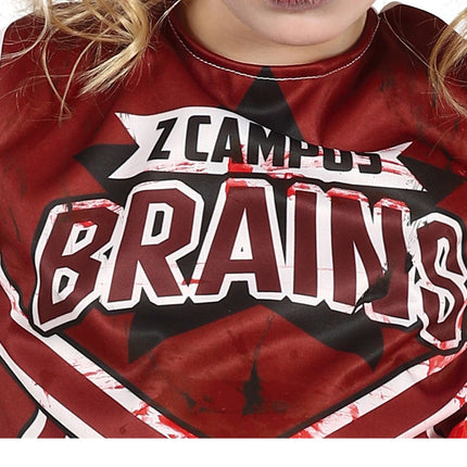 Halloween-kostume Cheerleader-pige