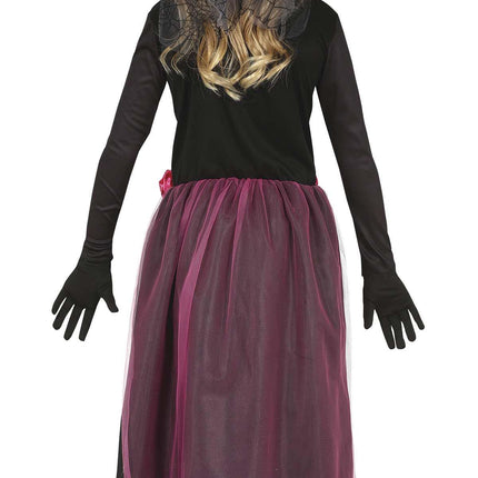 Dia De Los Muertos-kostume pige