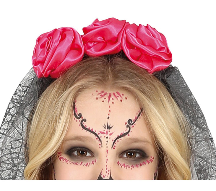 Dia De Los Muertos-kostume pige