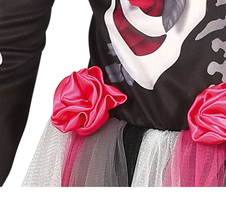 Dia De Los Muertos-kostume pige