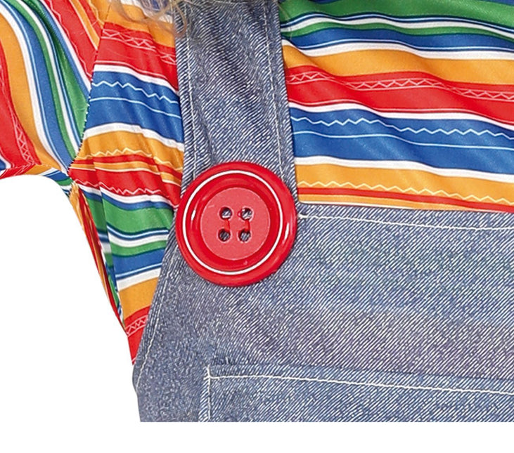 Dukke Halloween Kostume Pige