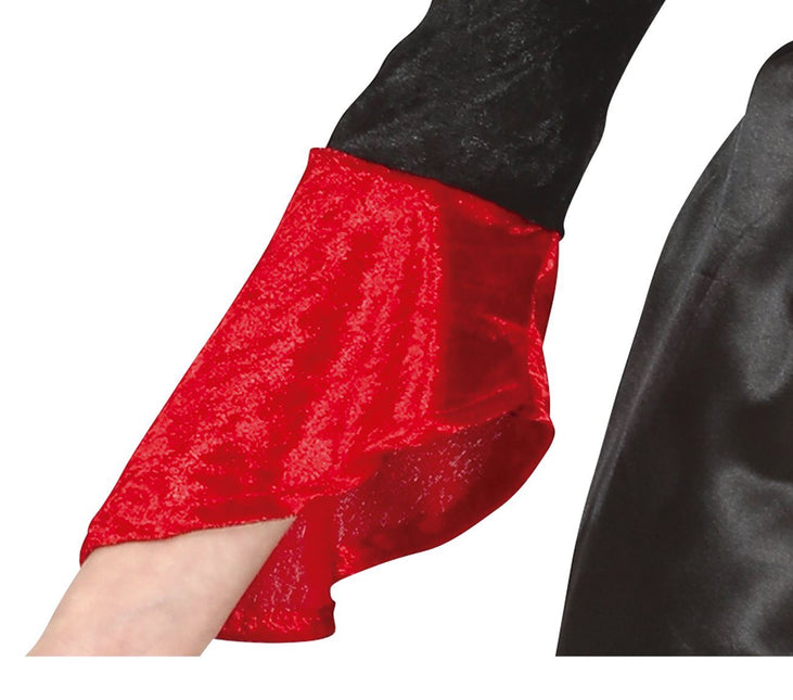 Vampyr halloweenkostume pige rød