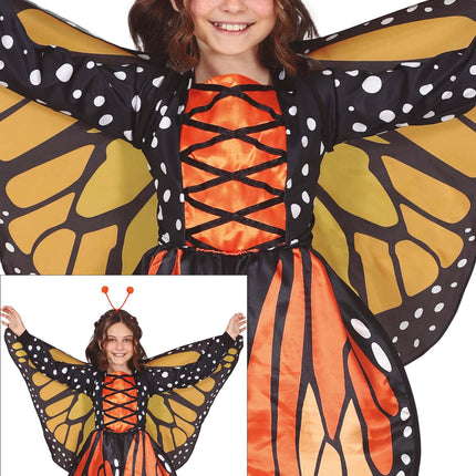 Sommerfugl kostume barn