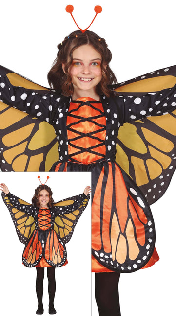 Sommerfugl kostume barn