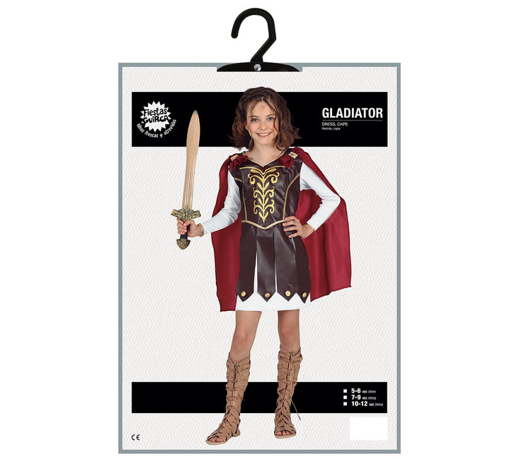Gladiator kostume pige