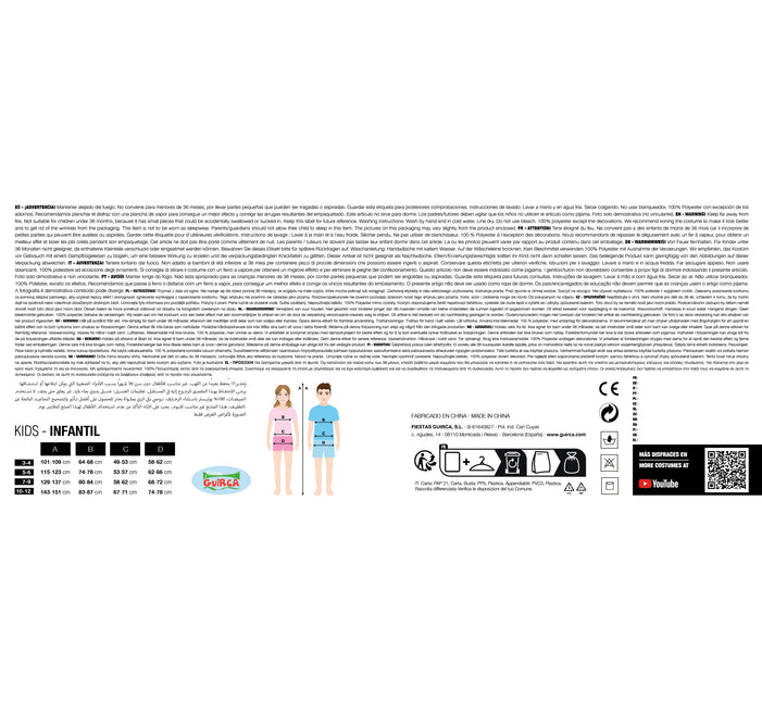 Piratpige-kostume pink