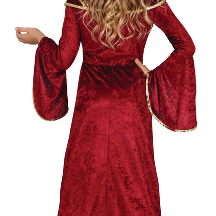 Prinsessekostume pige middelalderen