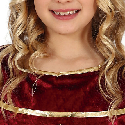 Prinsessekostume pige middelalderen