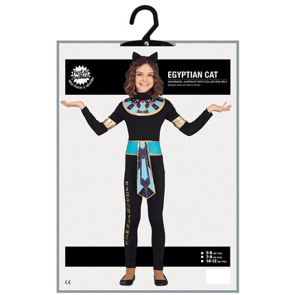 Kattekostume barn egyptisk