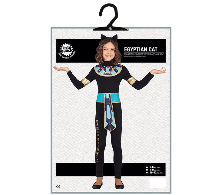 Kattekostume barn egyptisk