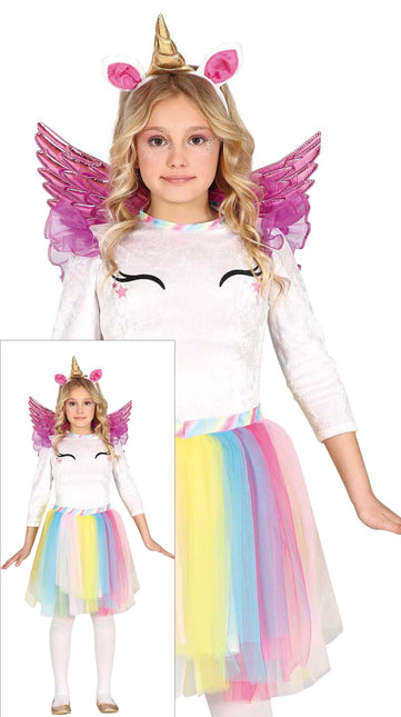 Enhjørning kostume pige