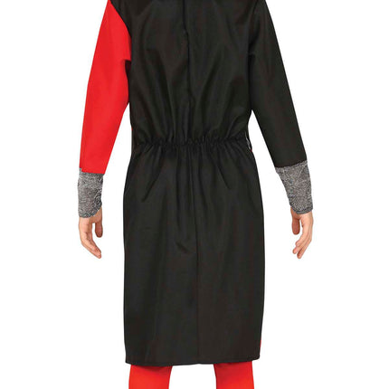 Ridderkostume dreng middelalderen