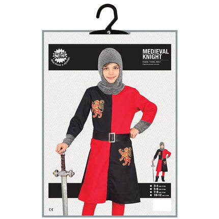 Ridderkostume dreng middelalderen