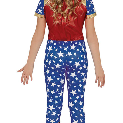Super Woman kostume pige