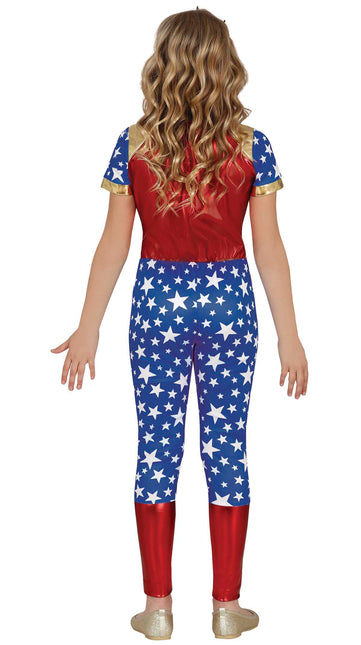 Super Woman kostume pige