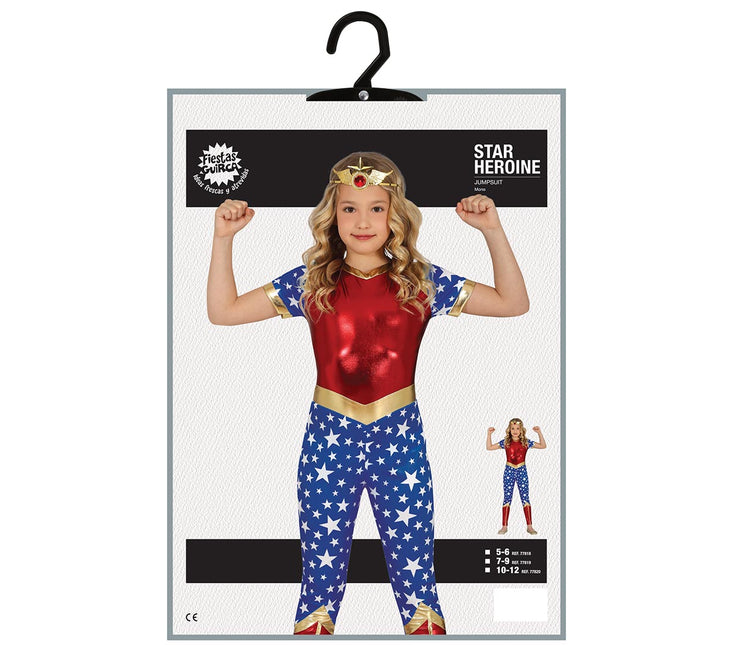 Super Woman kostume pige