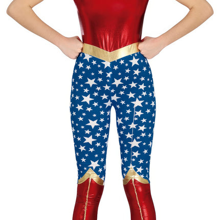 Super Woman Kostume 14/16 år