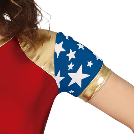 Super Woman Kostume 14/16 år
