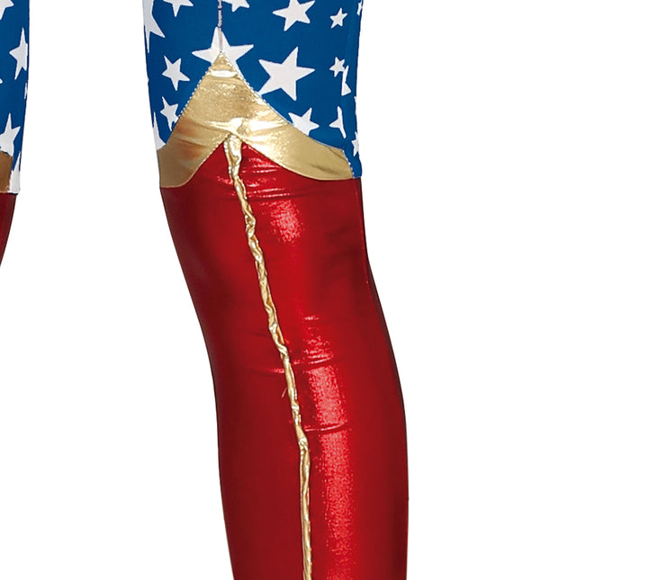 Super Woman Kostume 14/16 år