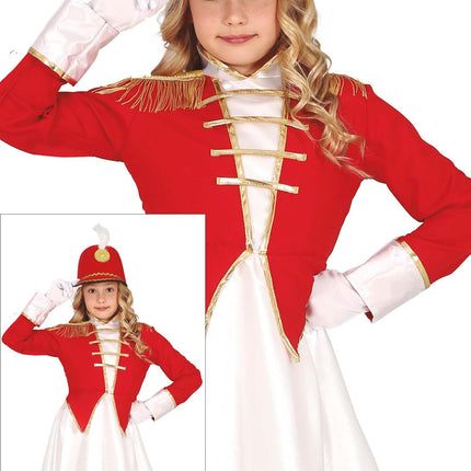 Majorette pige kostume