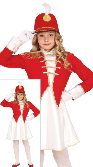 Majorette pige kostume