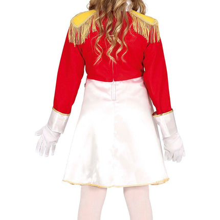 Majorette pige kostume